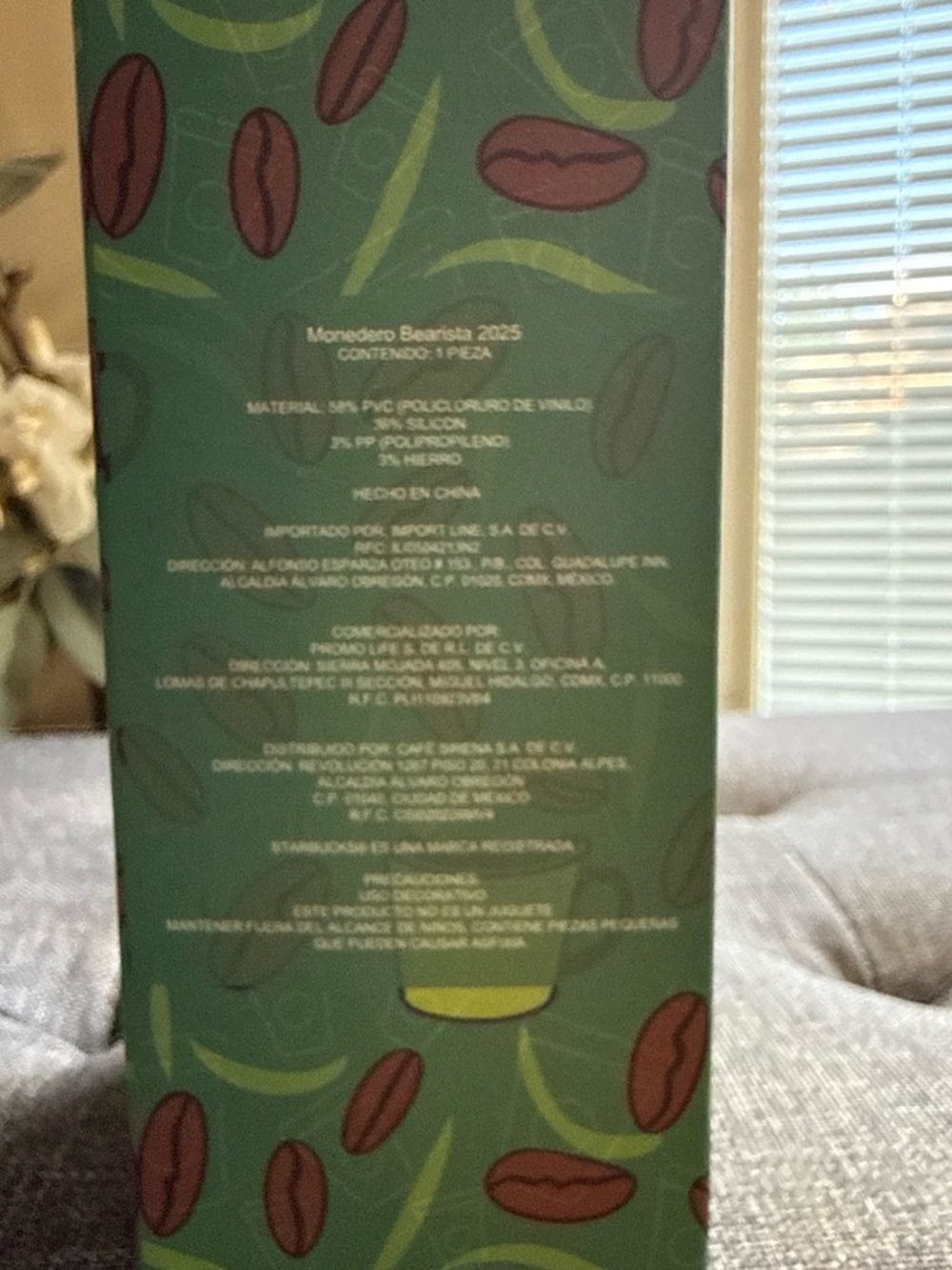 Starbucks Green and Tan Bear Keychain Collector - Picture 5 of 7